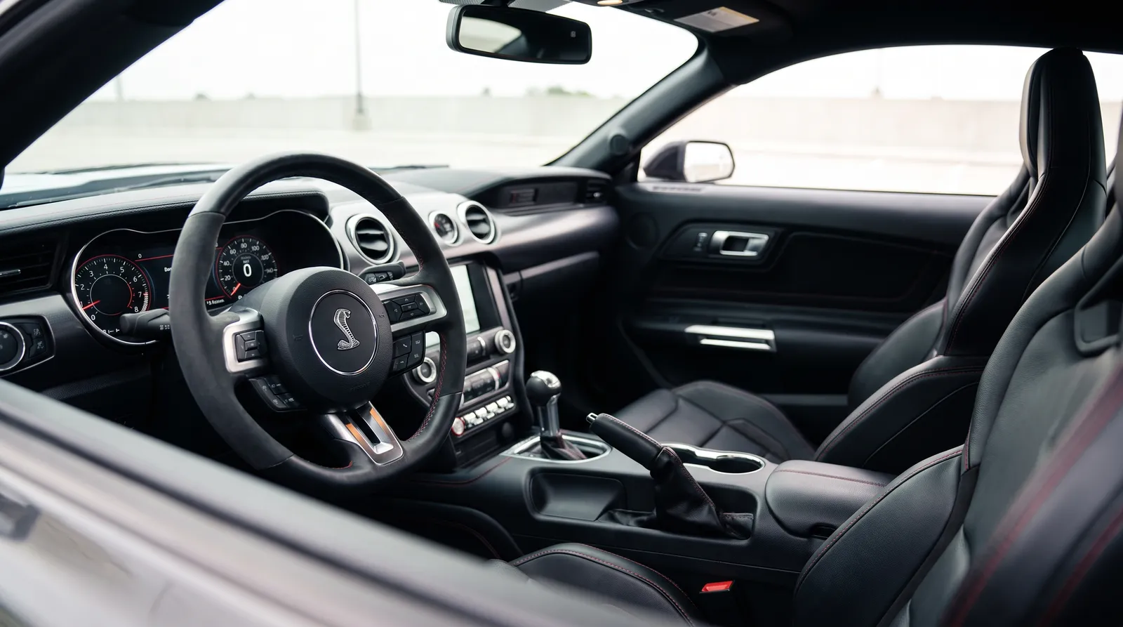 Interieur van een Shelby